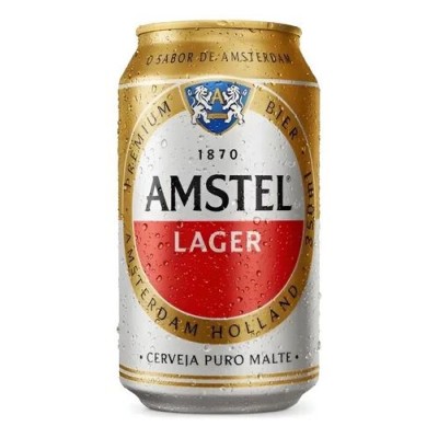 CERVEJA AMSTEL PURO MALTE 350ML CX12 - DG Distribuidora