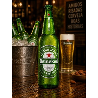 CERVEJA HEINEKEN RETORN 600ML CX/24 - DG Distribuidora