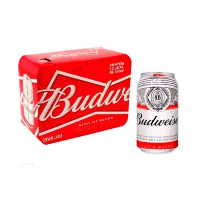 CERVEJA BUDWEISER 350ML CX C/ 12 - DG Distribuidora