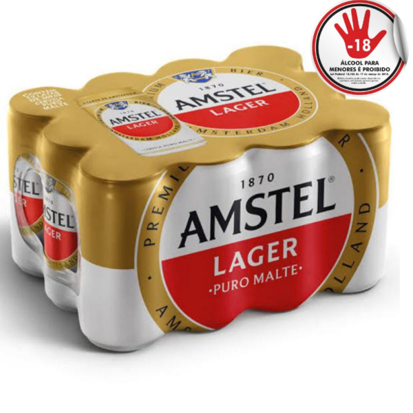 CERVEJA AMSTEL PURO MALTE 269ML CX12