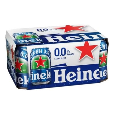CERVEJA HEINEKEN LATA 00 12X350ML - DG Distribuidora