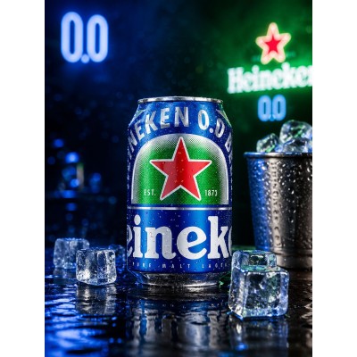 CERVEJA HEINEKEN LATA 00 12X350ML - DG Distribuidora