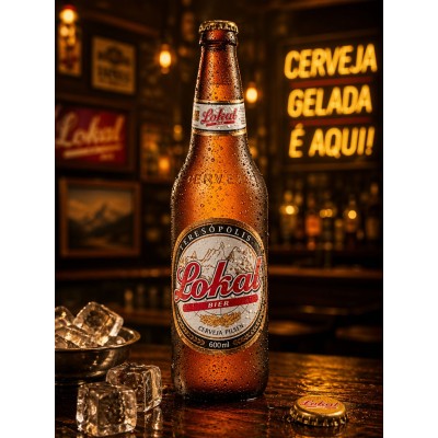 CERVEJA LOKAL 600ML CX24 - DG Distribuidora