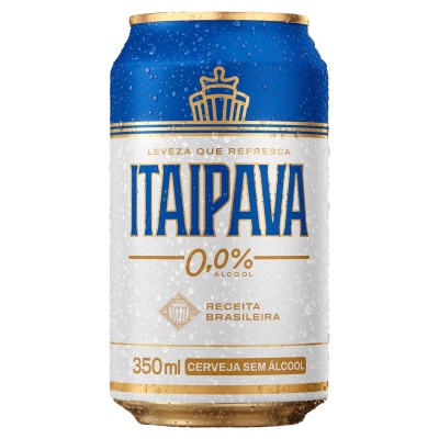 CERVEJA ITAIPAVA 00 350ML CX12 - DG Distribuidora
