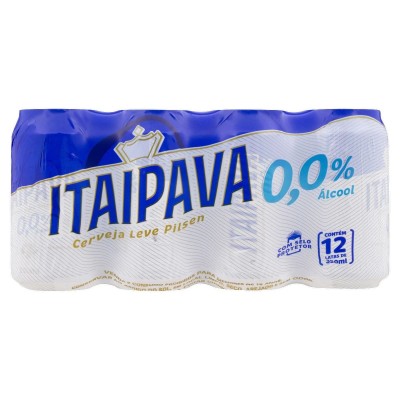 CERVEJA ITAIPAVA 00 350ML CX12 - DG Distribuidora