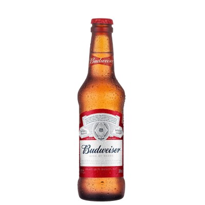 CERVEJA BUDWEISER 330ML LONG CX C/ 6 - DG Distribuidora