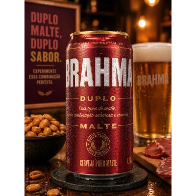 CERVEJA BRAHMA DUPLO MALTE 269ML CX15 - DG Distribuidora