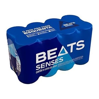 CERVEJA SKOL BEATS SENSES 269  CX C/8 - DG Distribuidora