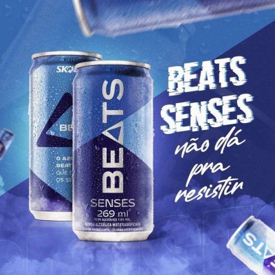 CERVEJA SKOL BEATS SENSES 269  CX C/8 - DG Distribuidora