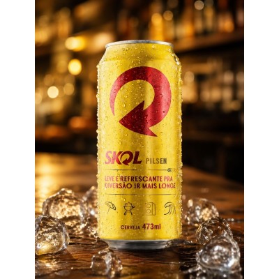 CERVEJA SKOL  473ML CX12 - DG Distribuidora