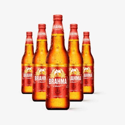 CERVEJA BRAHMA GARRAFA 600ML CX24 - DG Distribuidora
