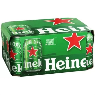 CERVEJA HEINEKEN 350ML CX12 - DG Distribuidora