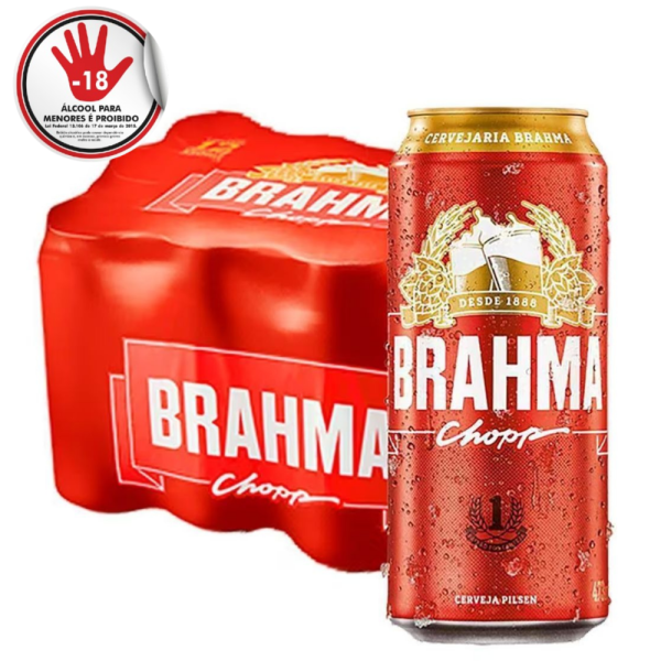 CERVEJA BRAHMA 350ML CX12