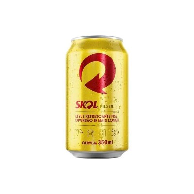 CERVEJA SKOL 350ML CX12 - DG Distribuidora