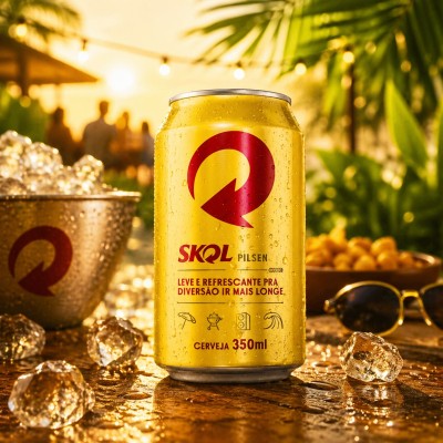 CERVEJA SKOL 350ML CX12 - DG Distribuidora