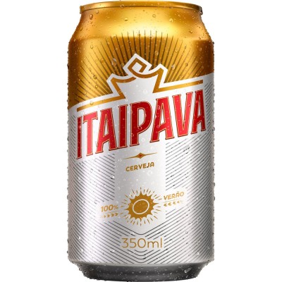 CERVEJA ITAIPAVA 350ML CX12 - DG Distribuidora