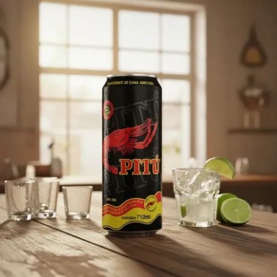 AGUARDENTE PITU LATA 710ML  C/12 - DG Distribuidora