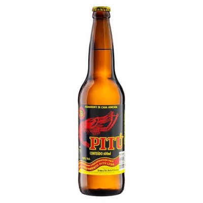 AGUARDENTE PITU 600ML - DG Distribuidora