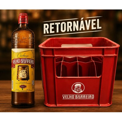 AGUARDENTE VELHO BARREIRO RETORN UNID - DG Distribuidora