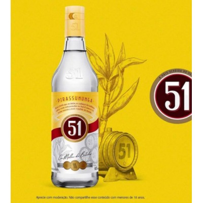 AGUARDENTE 51 965ML RETORN UNID - DG Distribuidora