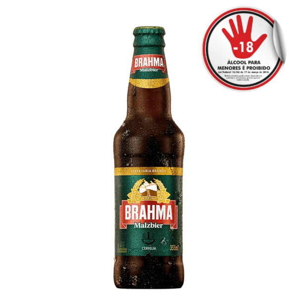 CERVEJA BRAHMA MALZIBIER LONG NECK 355ML C/6