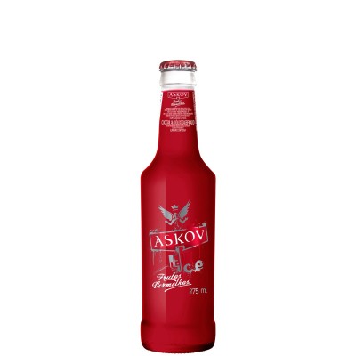 ASKOV ICE  FRUTAS VERMELHAS   275ML C/6 - DG Distribuidora