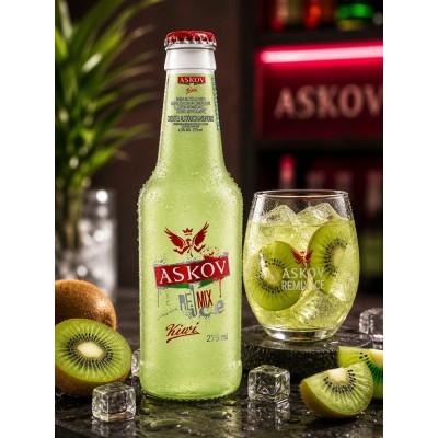 ASKOV ICE  KIWI  275ML C/6 - DG Distribuidora