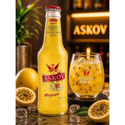 ASKOV ICE  MARACUJA 275ML C/6 - DG Distribuidora