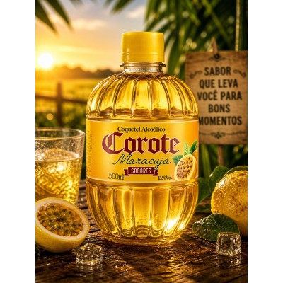 COROTE SNOB MARACUJA 500ML C/12 - DG Distribuidora