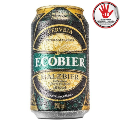 CERVEJA ECOBIER MALZBIER 35OML  C/12 - DG Distribuidora