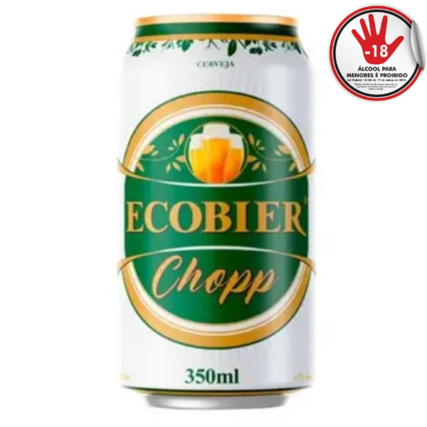 CERVEJA ECOBIER PILSEN 35OML  C/12