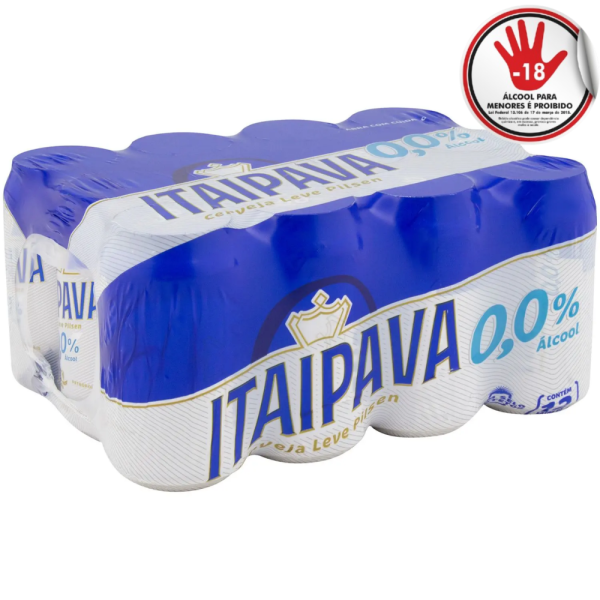 CERVEJA ITAIPAVA 00 350ML CX12