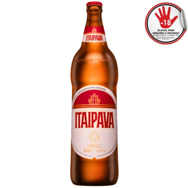 CERVEJA ITAIPAVA 1LT RETORNAVEL CX12