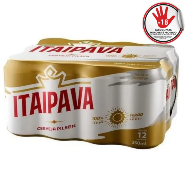 CERVEJA ITAIPAVA 350ML CX12