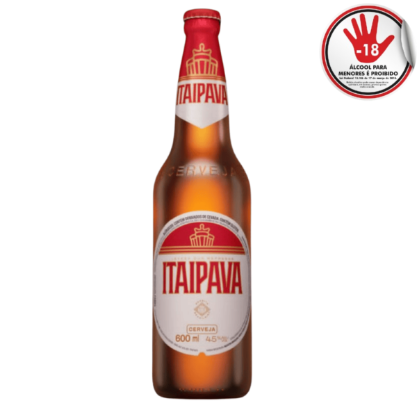 CERVEJA ITAIPAVA 600ML RETORNA CX/24