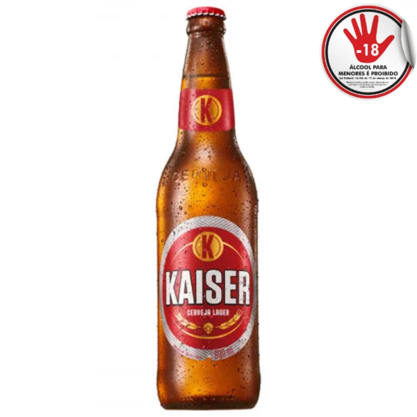 CERVEJA KAISER  600ML C/24