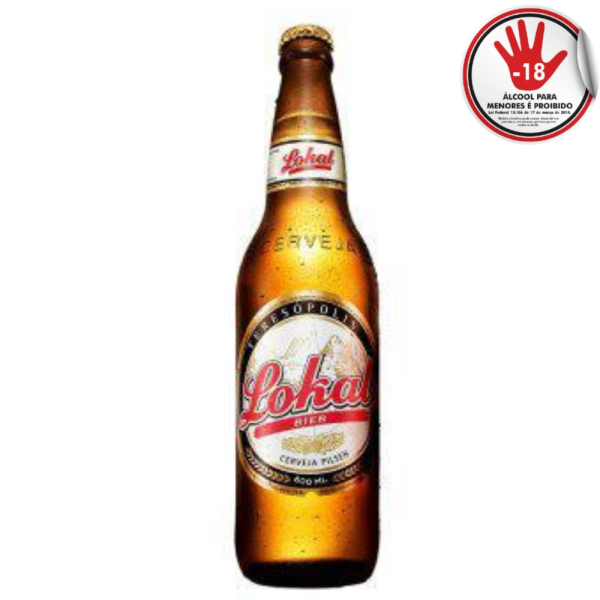 CERVEJA LOKAL 600ML CX24