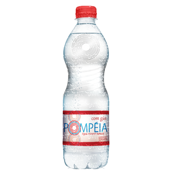 AGUA MINERAL POMPEIA C/ GÁS 1,5LT C/6