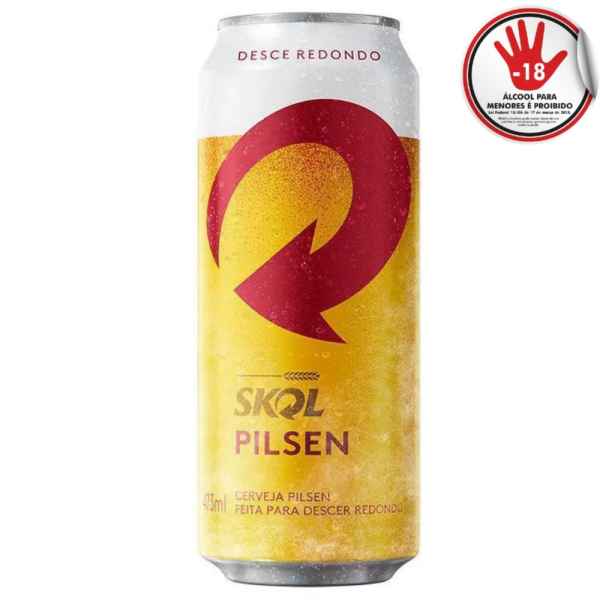 CERVEJA SKOL  473ML CX12
