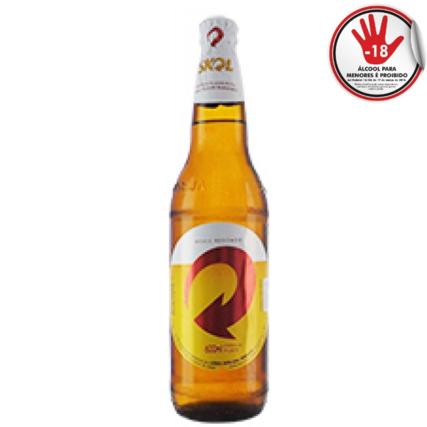 CERVEJA SKOL 600ML RETORNA CX/24