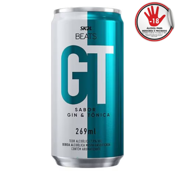 CERVEJA SKOL BEATS GT 269ML CX8