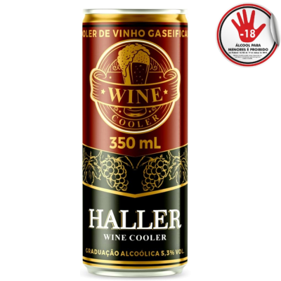 CHOOP DE VINHO HALLER 350ML LATA C/12 - DG Distribuidora