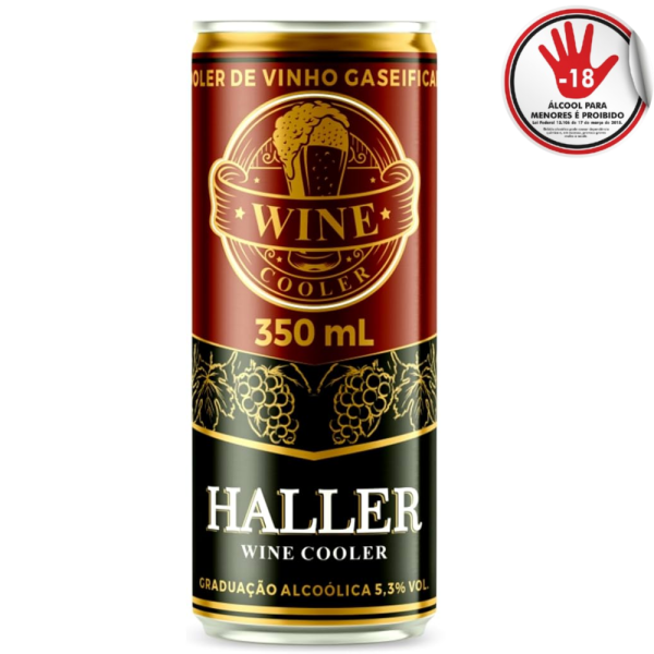 CHOOP DE VINHO HALLER 350ML LATA C/12