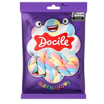 DOCILE MARSHMALLOW TWIST COLOR 250G - DG Distribuidora