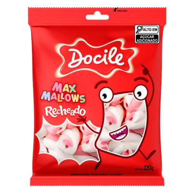 DOCILE MARSHMALLOW TWIST ROSA/BRANCO BAUNILHAC/MORANGO 22...