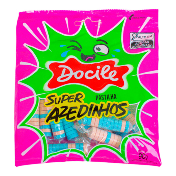 DOCILE PASTILHA SUPER AZEDINHOS 90G