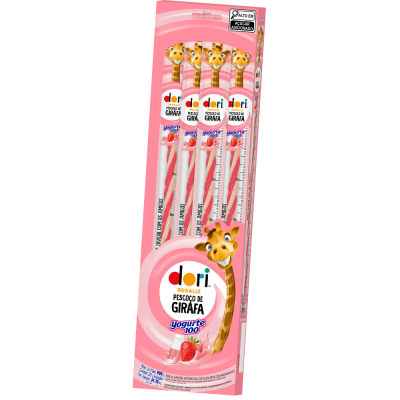 DORI PESCOÇO DE GIRAFA YOURGUTE 30X30GR - DG Distribuidora