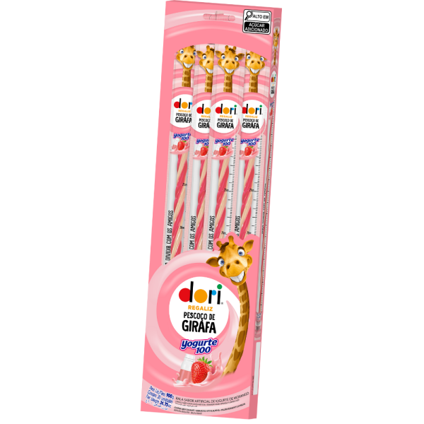 DORI PESCOÇO DE GIRAFA YOURGUTE 30X30GR