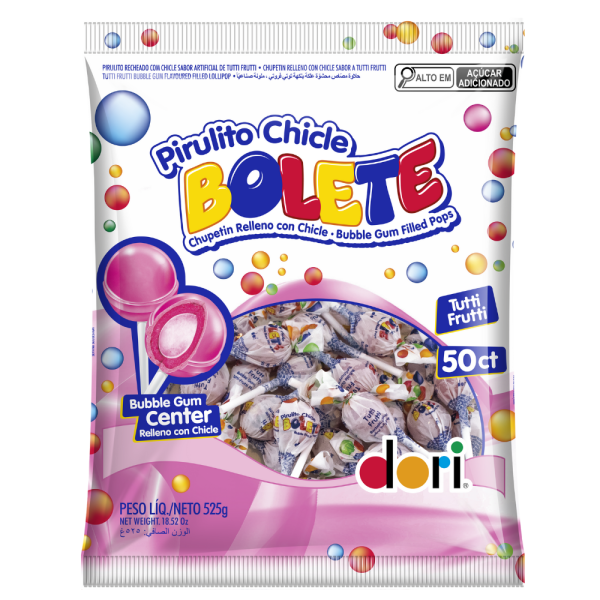 DORI PIRULITO BOLETE TUTTI FRUTTI525GR