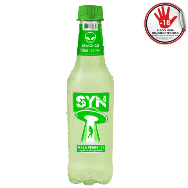 DRINK SYN ICE MAÇA VERDE 300ML C/6